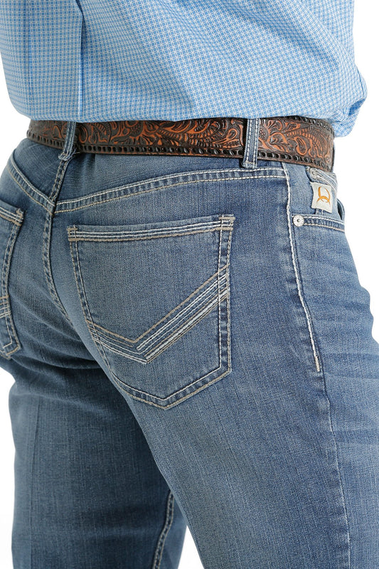 CINCH MNS JEANS IAN MED STONEWASH