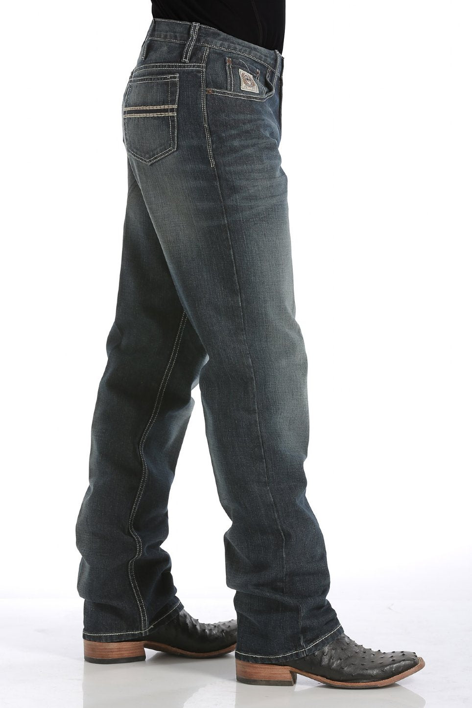 Cinch White label Jean White Stitch