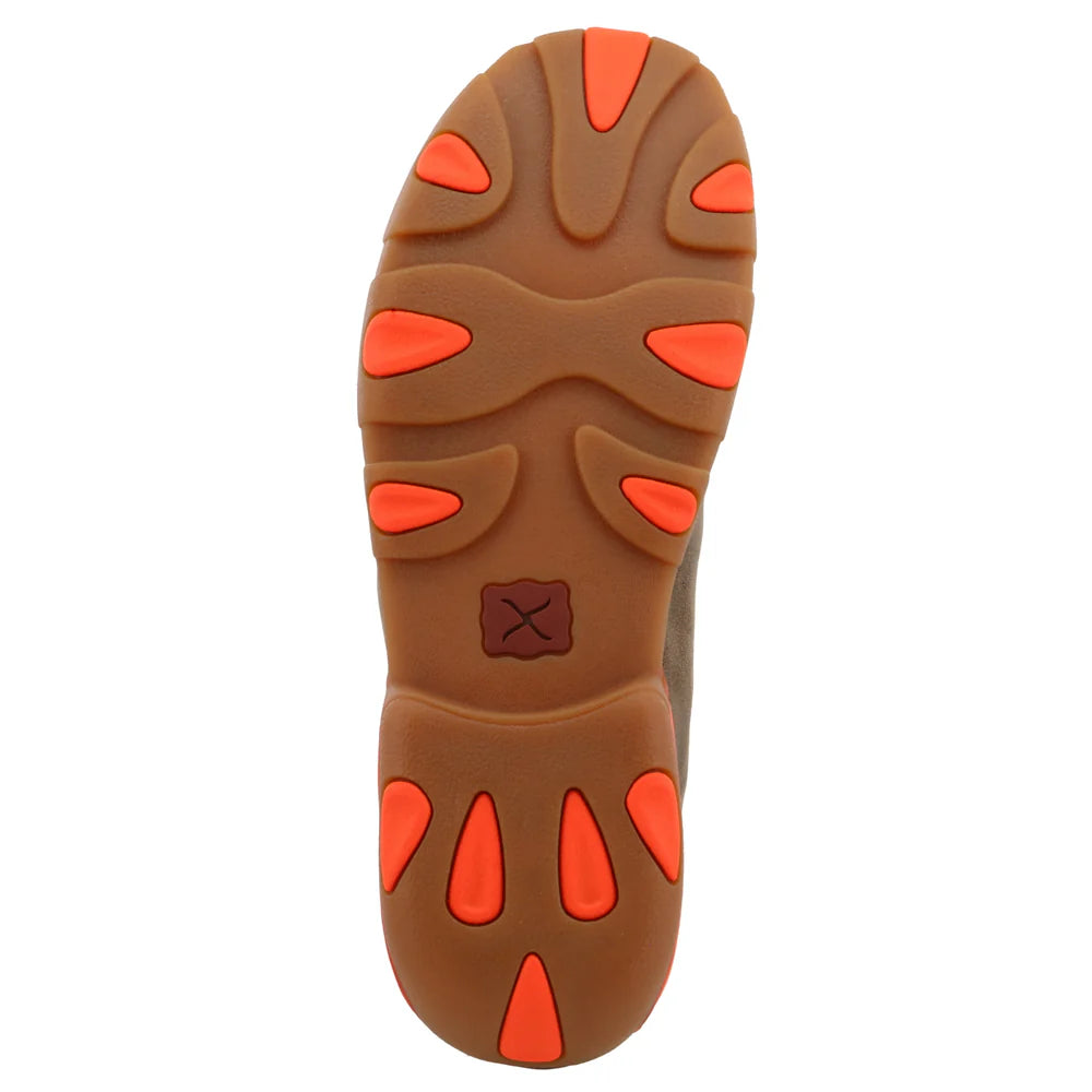 TWISTED X MOC TOE NEON ORANGE