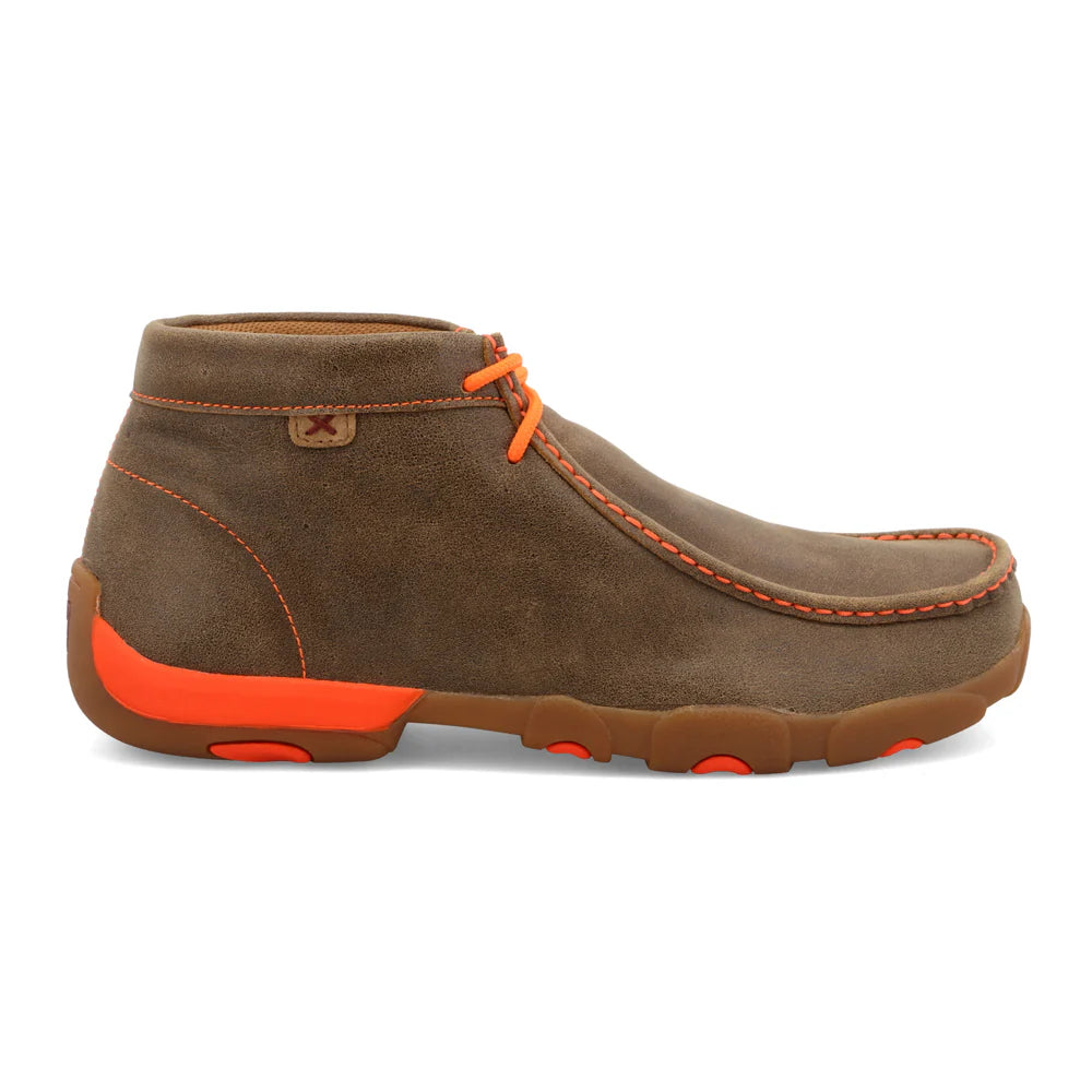 TWISTED X MOC TOE NEON ORANGE
