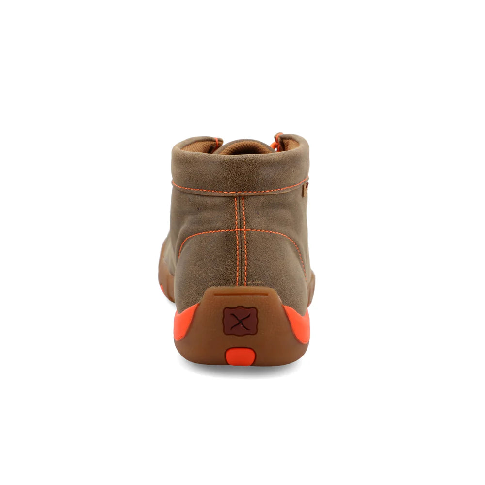 TWISTED X MOC TOE NEON ORANGE