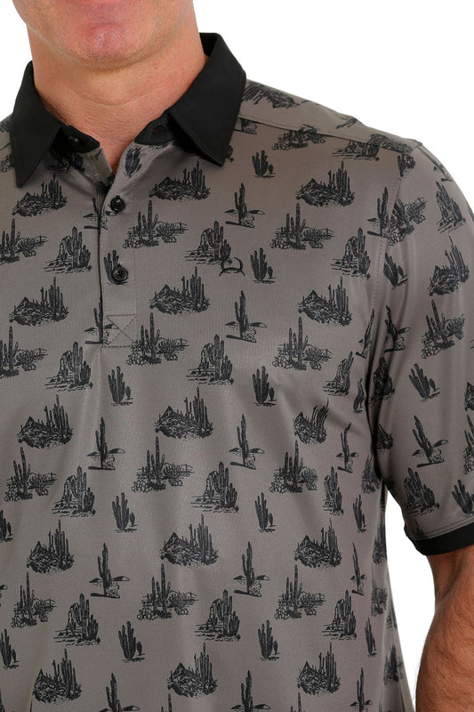 CINCH MNS ARENAFLEX POLO GREY