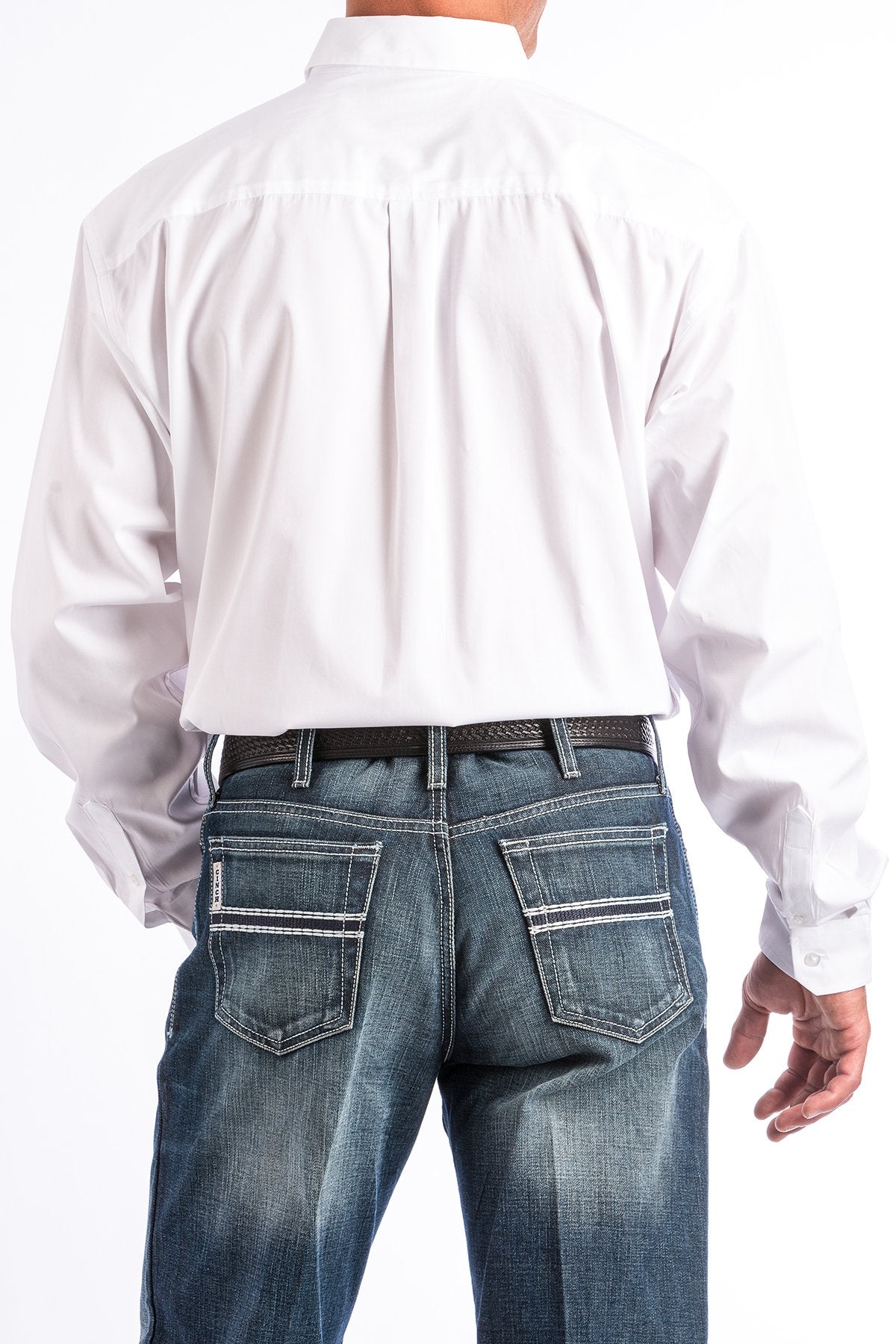 MENS SHIRT CINCH WHITE
