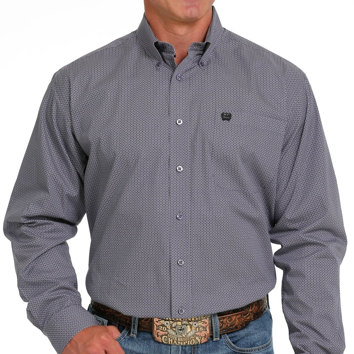 CINCH MNS LS SHIRT PRINT