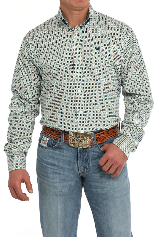 CINCH MENS LS SHIRT PRINT