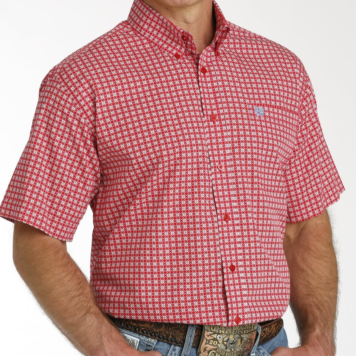 CINCH MENS SS SHRT PRNT