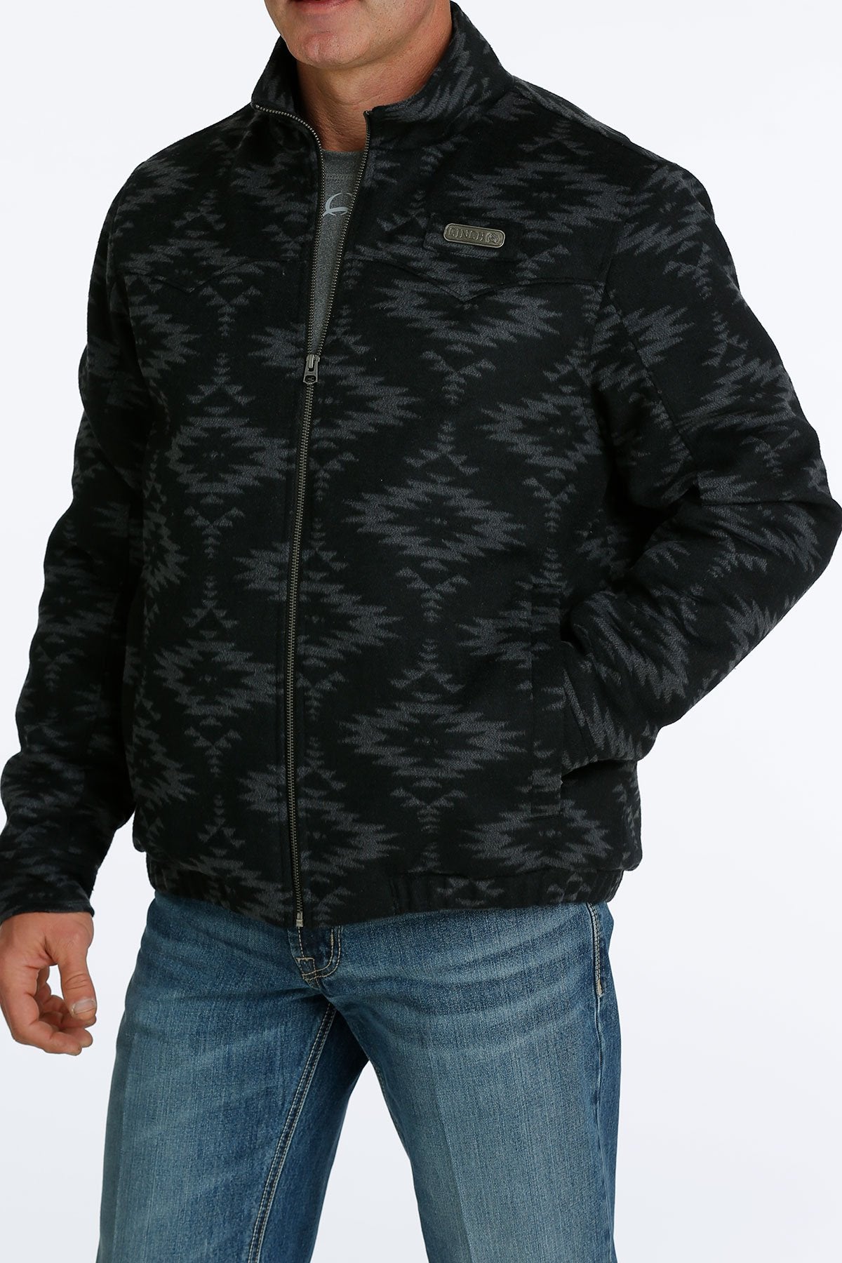 CINCH MNS WOOLY JACKET CONCEALED POCKET