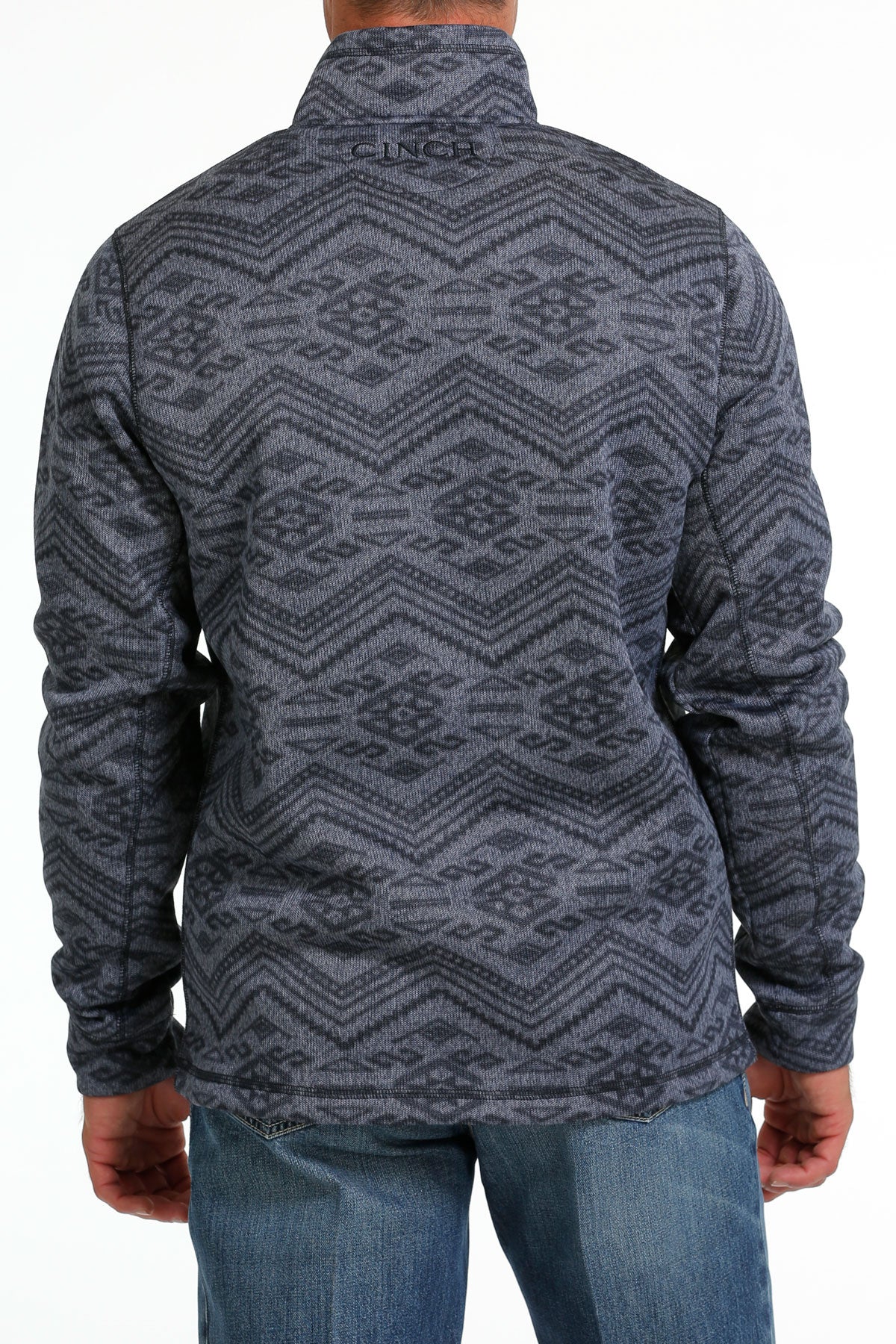 CINCH MENS HALF ZIP SWEATER