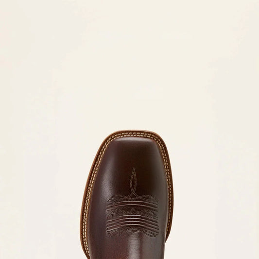 ARIAT MENS WESTERN BOOT ESPRESSO/BLUE