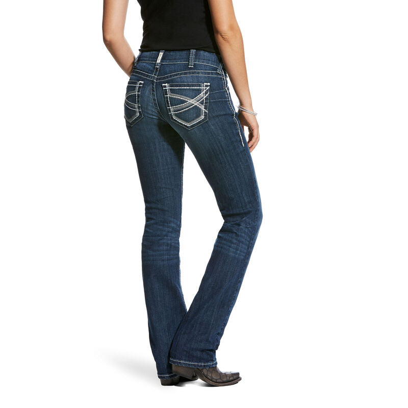 JEAN ARIAT WMNS DRESDEN MID RISE ST LEG