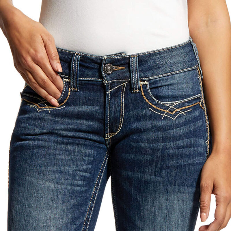 JEAN ARIAT WMNS MR. BOOT ENTWD FSTVL BL