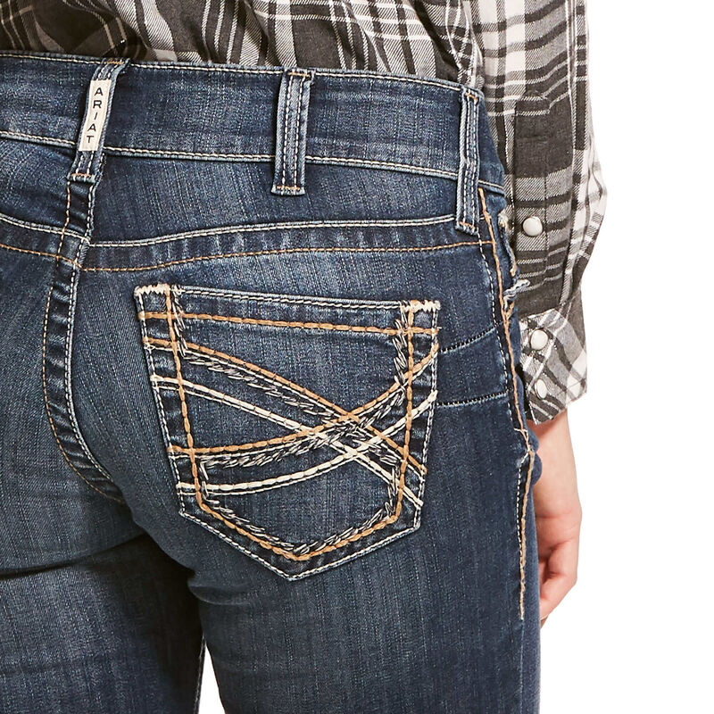 JEAN ARIAT WMNS MR. BOOT ENTWD FSTVL BL