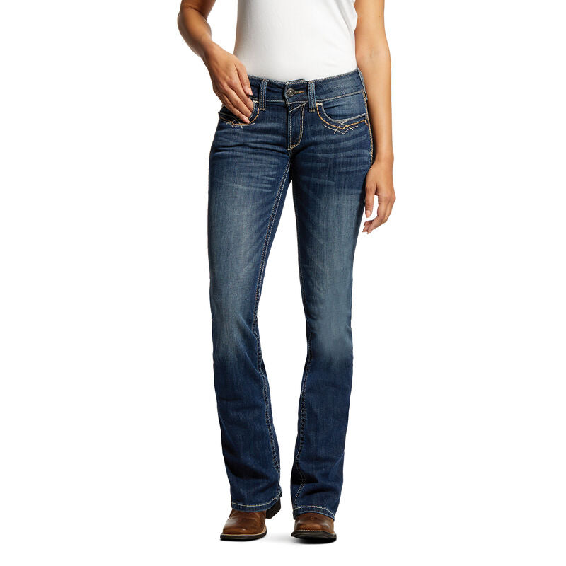 JEAN ARIAT WMNS MR. BOOT ENTWD FSTVL BL