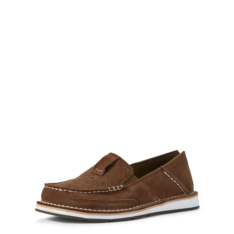 CRUSIER ARIAT BRN/SDE FLORAL