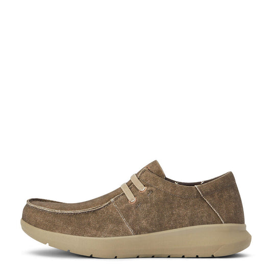 HILO ARIAT STRETCH BRN CANVAS