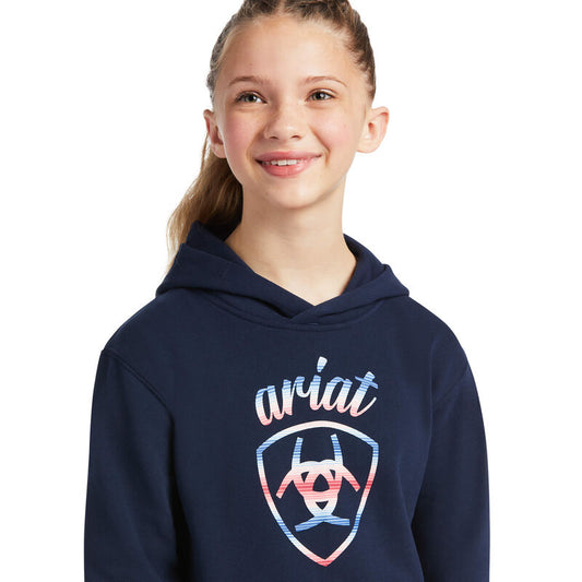 HOODY ARIAT GIRLS SERAPE NAVY ECLIPSE