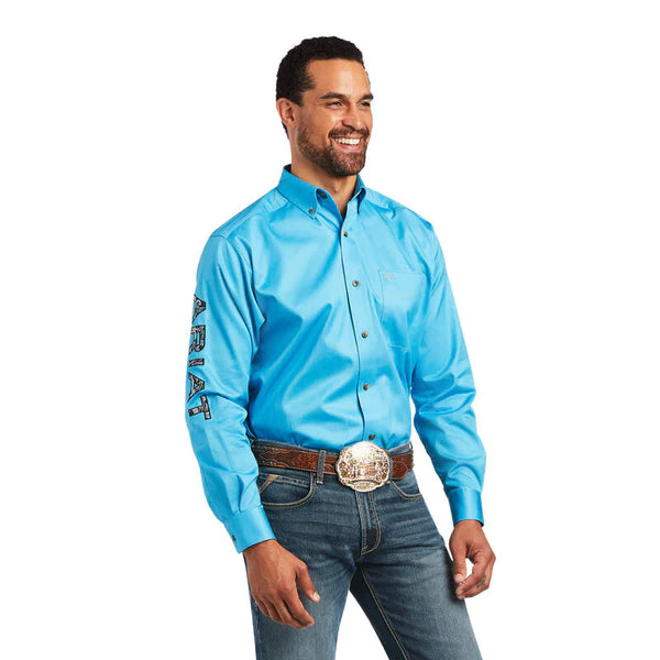 ARIAT MNS TEAM LOGO TWILL CLSSC RIVIERA
