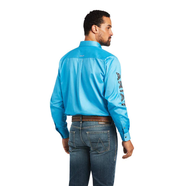 ARIAT MNS TEAM LOGO TWILL CLSSC RIVIERA