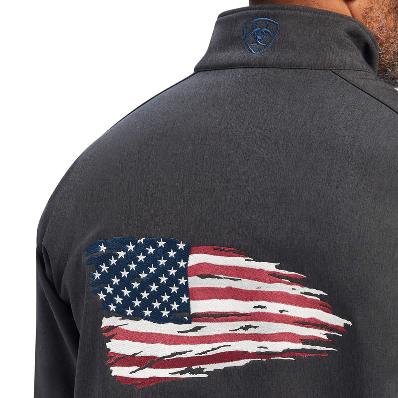 ARIAT MENS PATRIOT SOFTSHELL JACKET