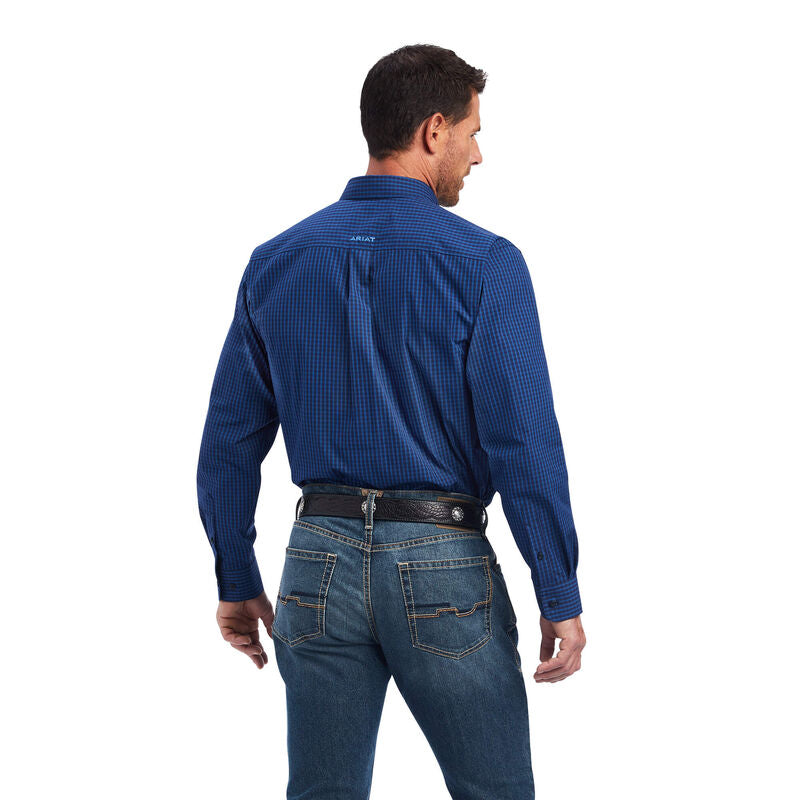 ARIAT MNS PRO CLSSC NELSON LS SHRT BUTTON