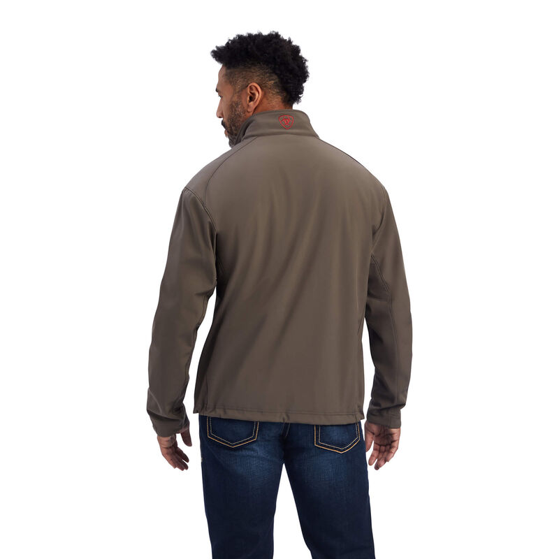 ARIAT MENS LOGO 2.0 SOFTSHELL BANYAN BARK