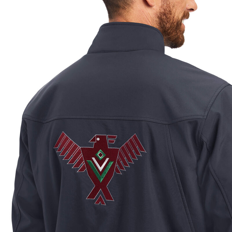 ARIAT MENS THUNDERBIRD TEAM SOFTSHELL EBONY