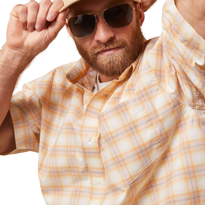 ARIAT MENS PRO SERIES KOA SHORTSLEEVE SHIRT
