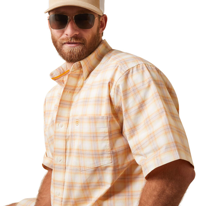 ARIAT MENS PRO SERIES KOA SHORTSLEEVE SHIRT