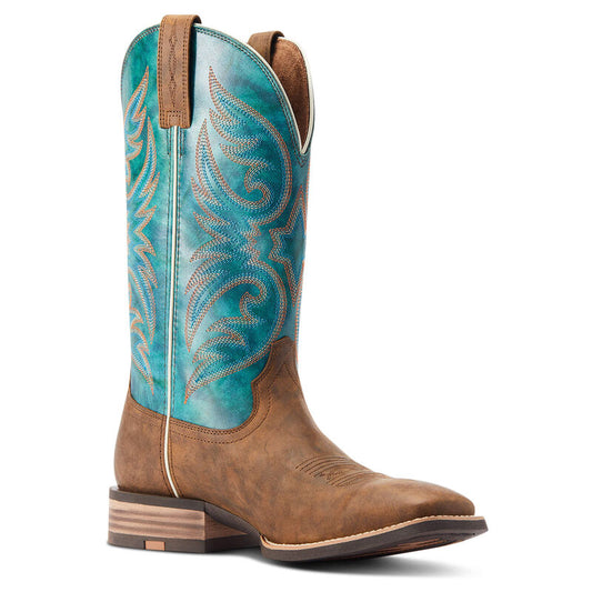 ARIAT MENS RICOCHET AGED TAN/MYSTIC TEAL