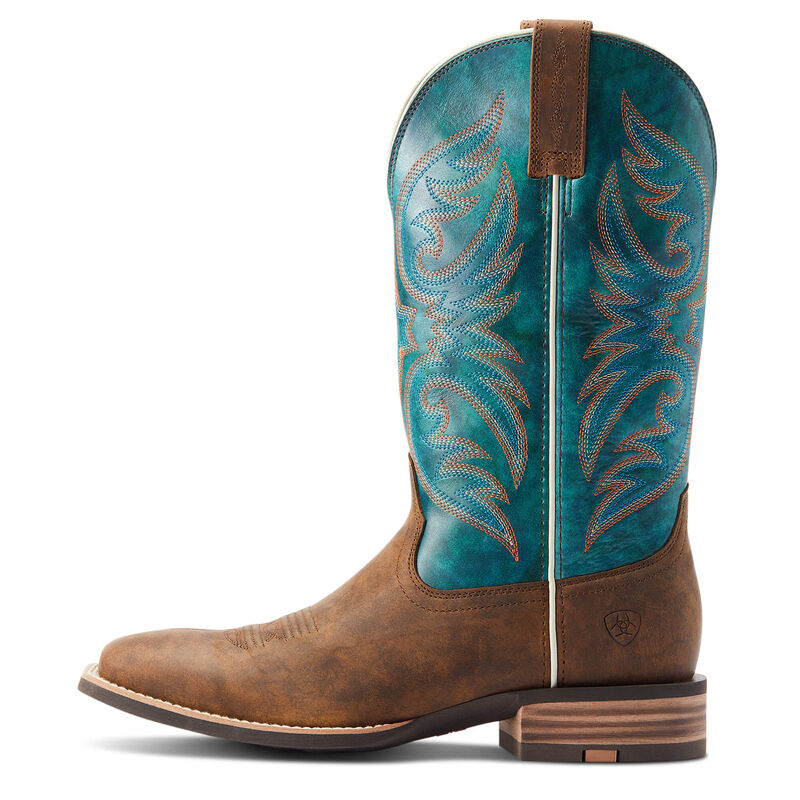 ARIAT MENS RICOCHET AGED TAN/MYSTIC TEAL