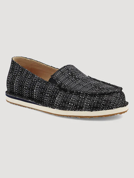 WRANGLER LOAFER SLIP ON BLK
