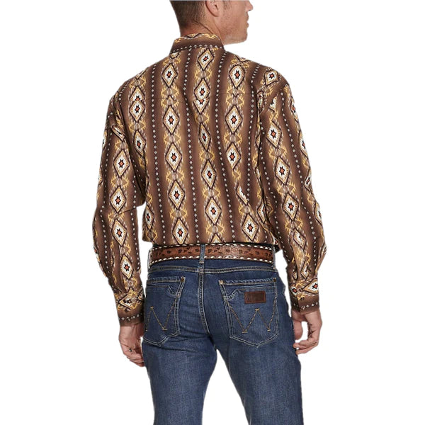 WRANGLER CHECOTAH LS PEARL SNAP
