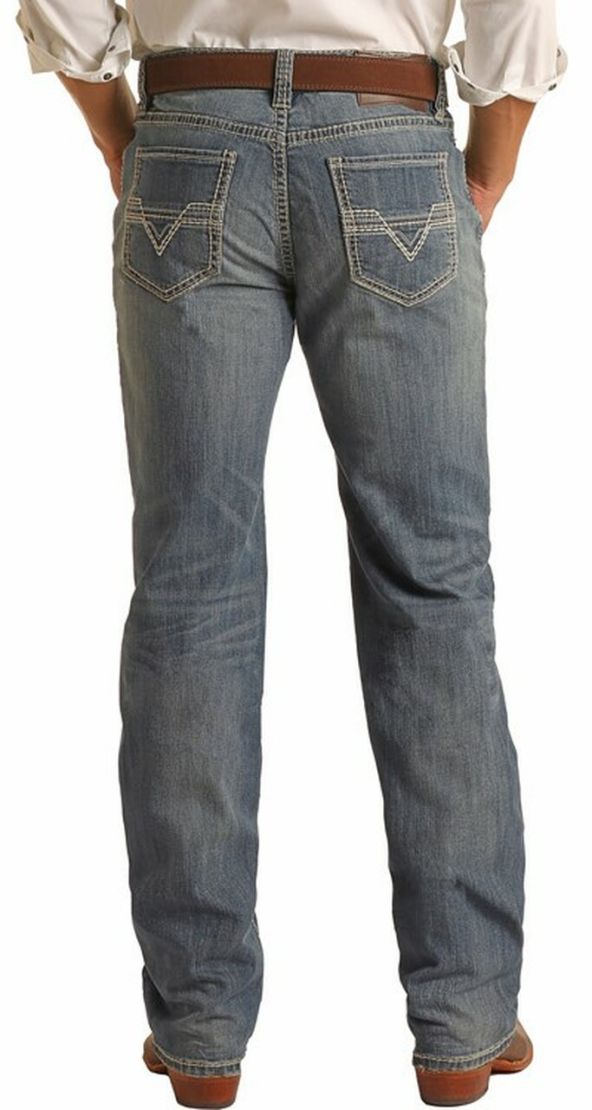 JEAN ROCK & ROLL REFLEX DOUBLE BARREL LT. NAVY