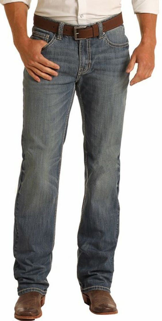 JEAN ROCK & ROLL REFLEX DOUBLE BARREL LT. NAVY