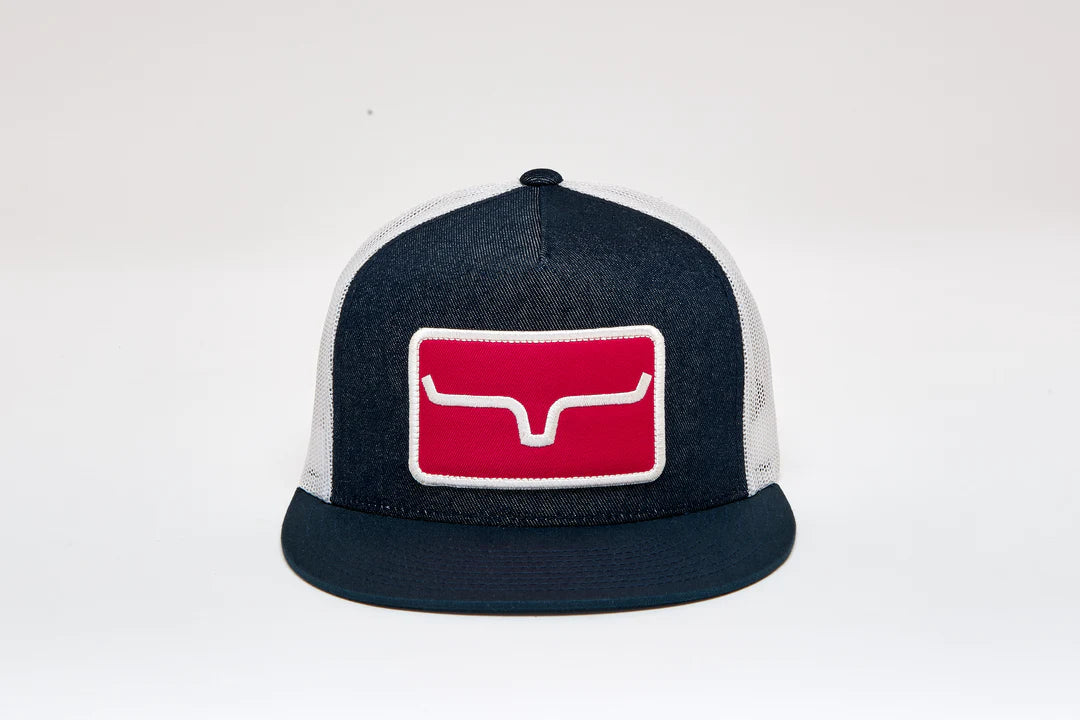 KIMES BANNER DENIM CAP