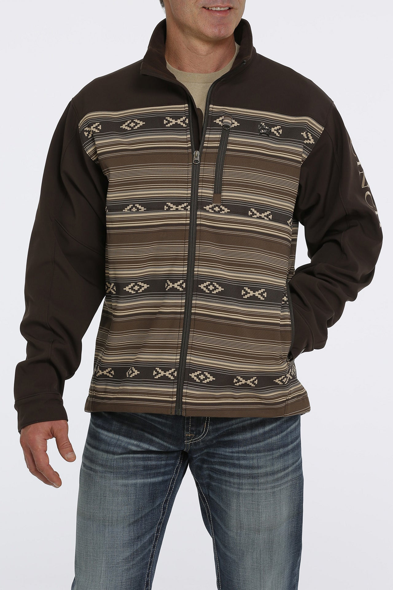CINCH MNS BONDED JKT BRN