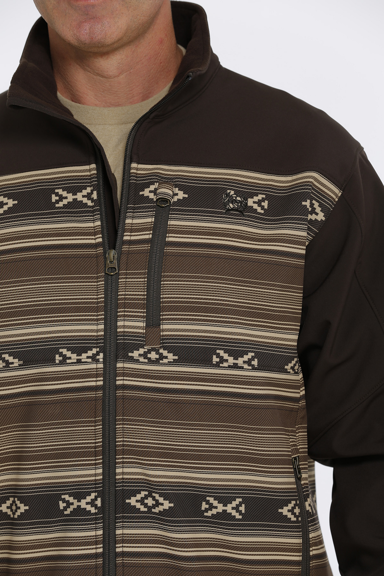 CINCH MNS BONDED JKT BRN