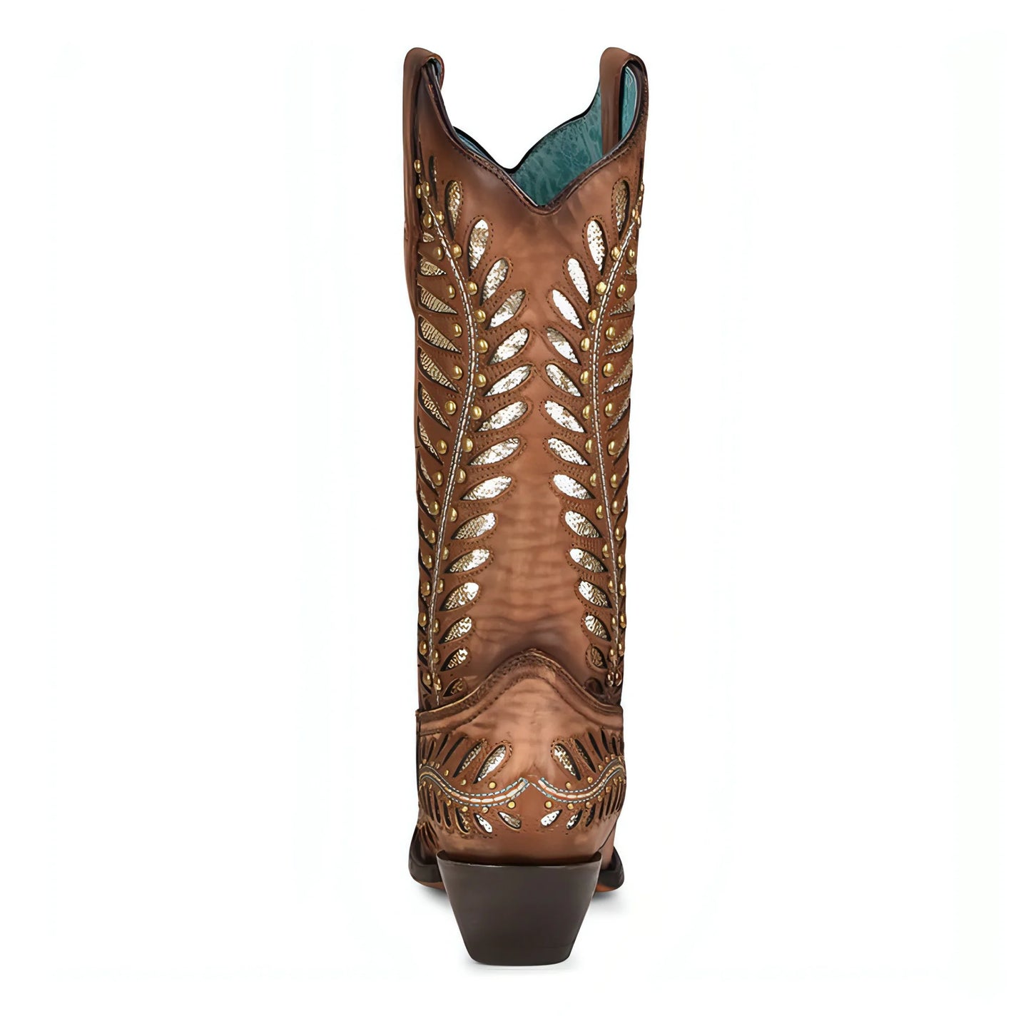 TAN INLAY EMBORIDERY