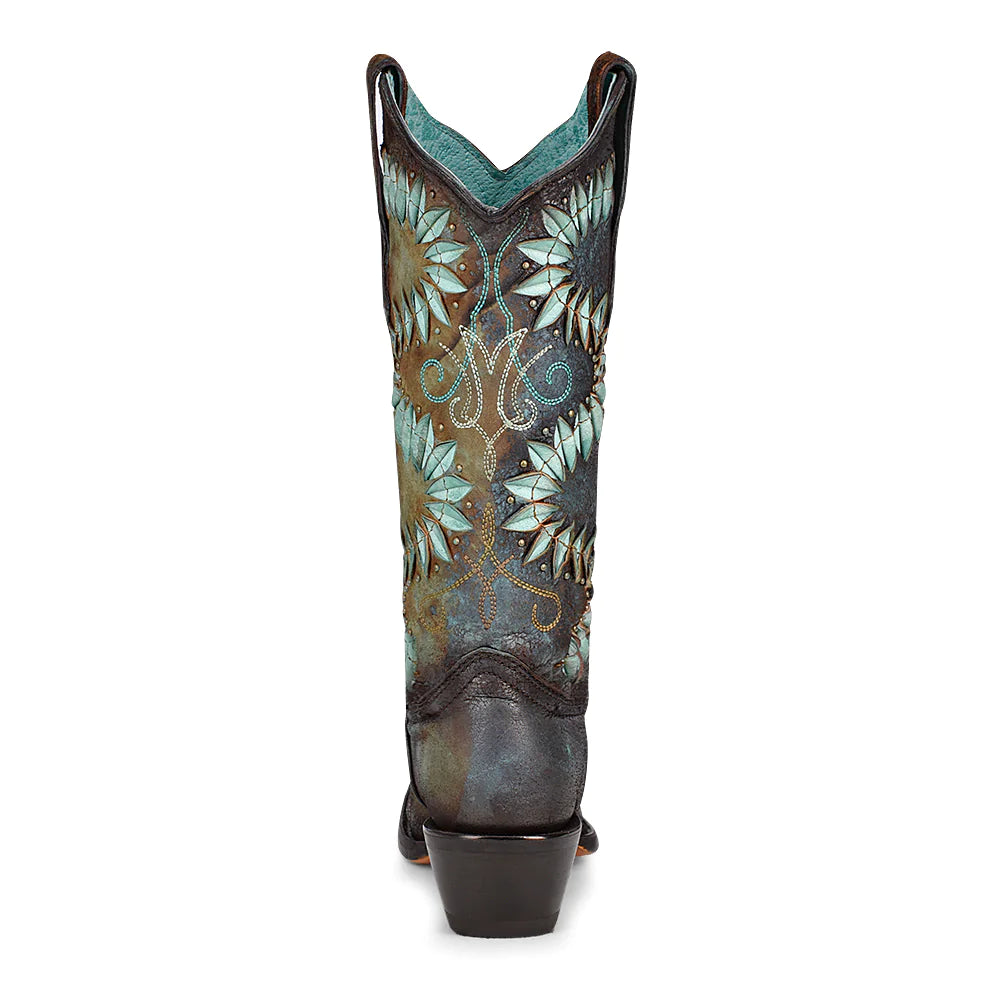 BROWN/BLUE LAMB INALY & EMBOR