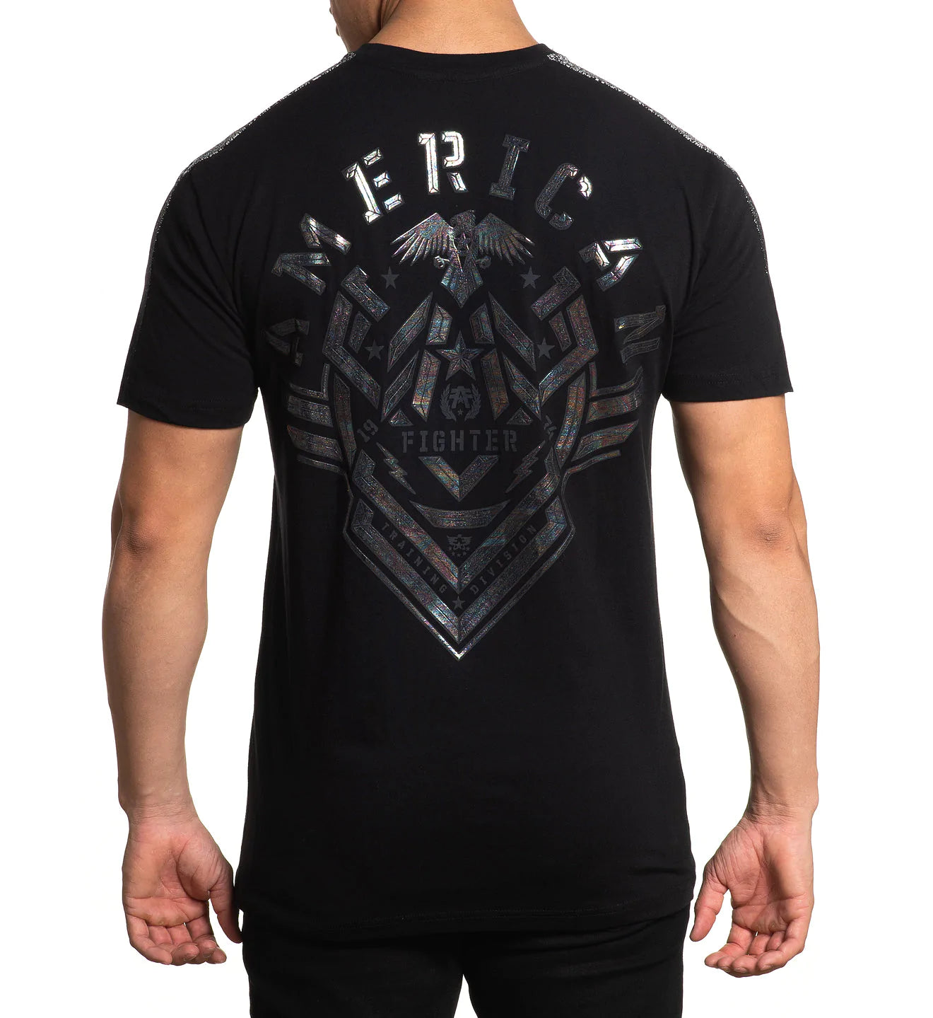 AMERICAN FIGHTER AREDALE TEE CHARCOAL