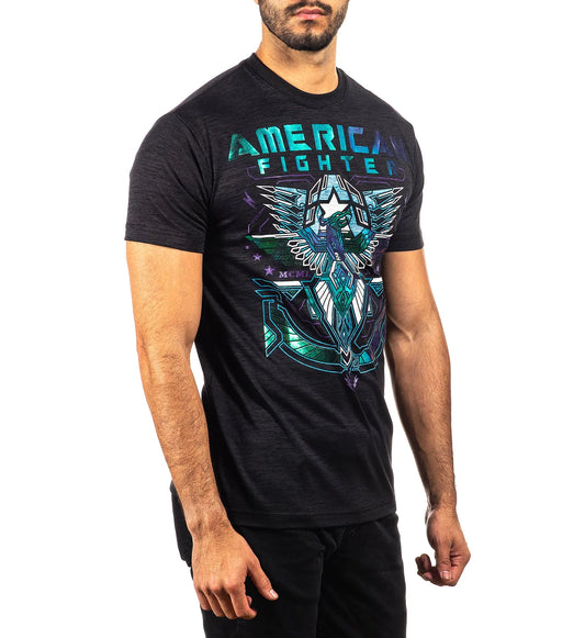 AMERICAN FIGHTER TAMARACK TEE PITCH BLK