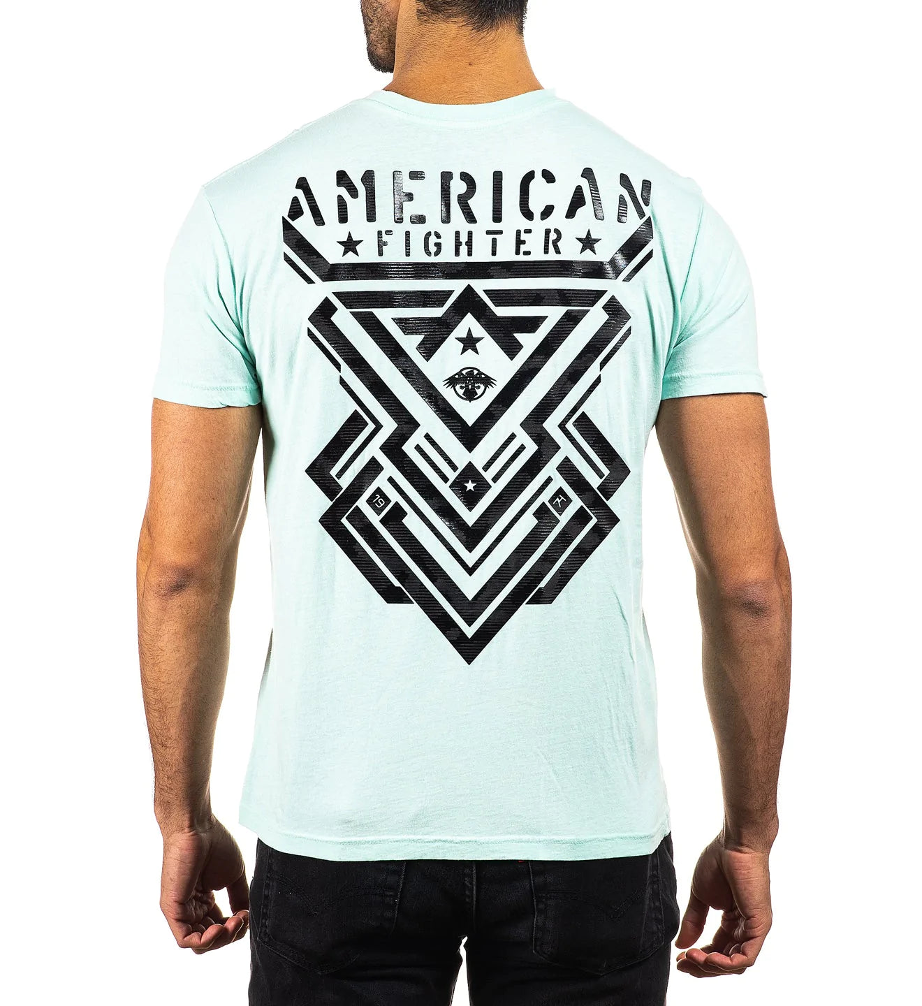 AMEIRCAN FIGHTER TEE STAFFORD FRESH MINT