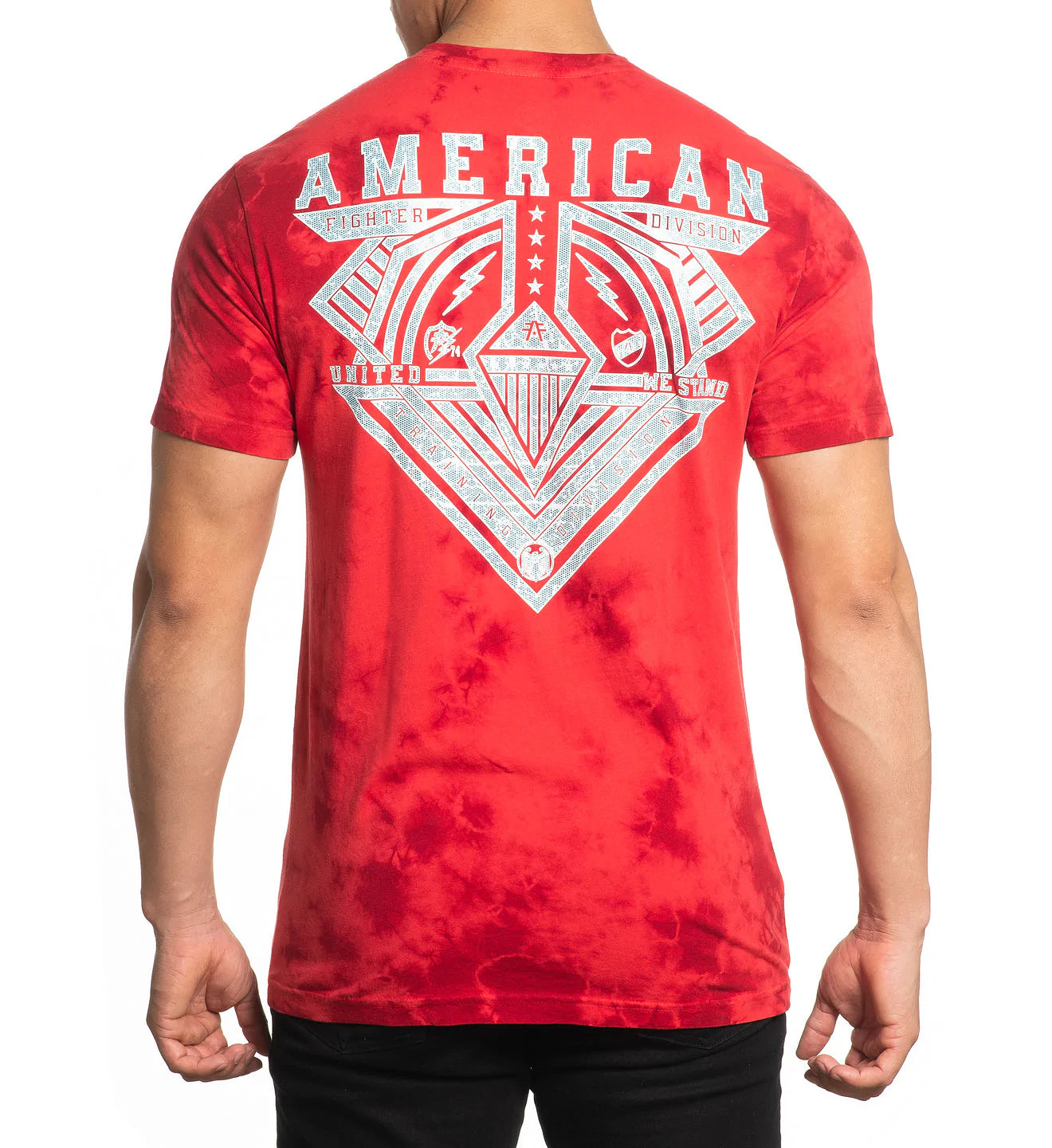 AMERICAN FIGHTER FALLBROOK TEE CORAL WASH