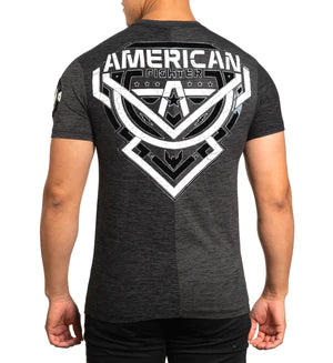 AMERICAN FIGHTER MENS BLACK MASS TEE