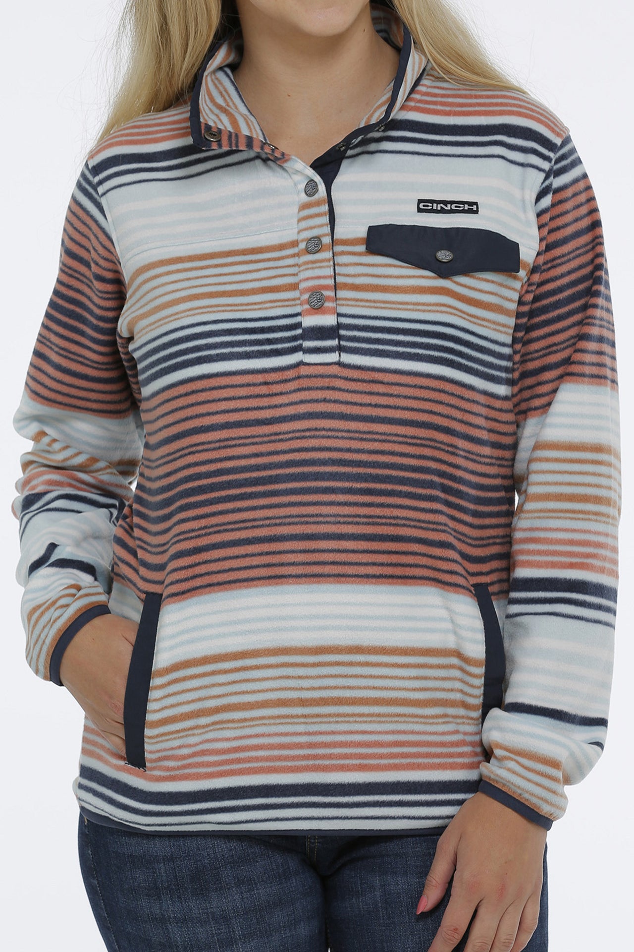 CINCH WMS POLAR FLEECE LT BLU