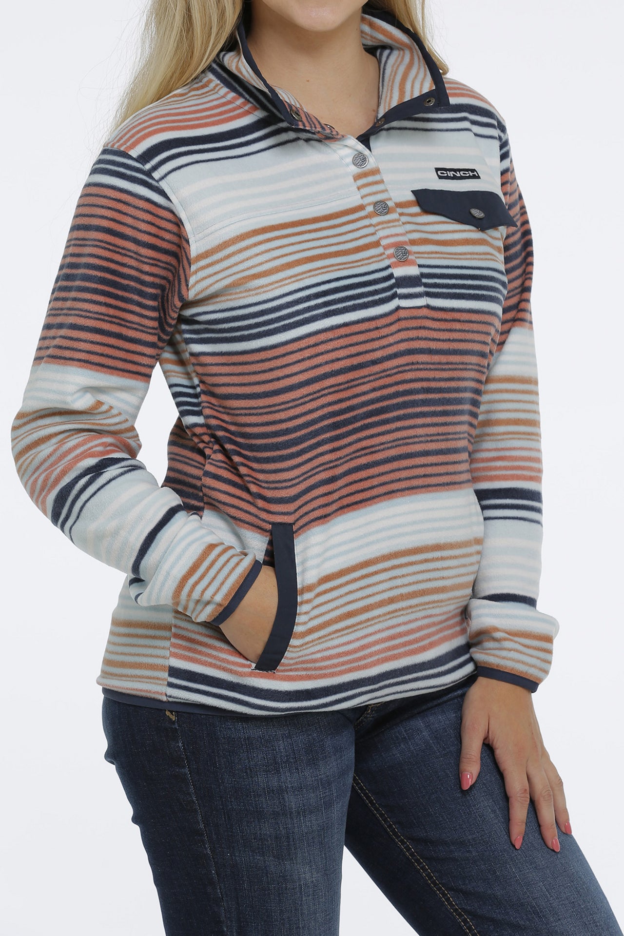 CINCH WMS POLAR FLEECE LT BLU
