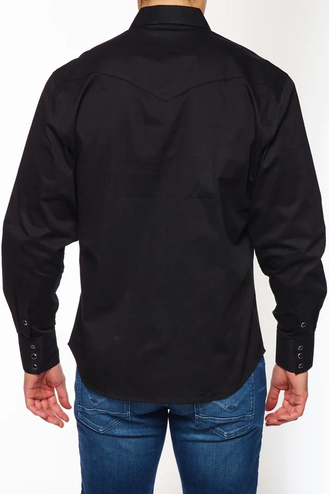 RODEO SHIRT BLACK SOLID