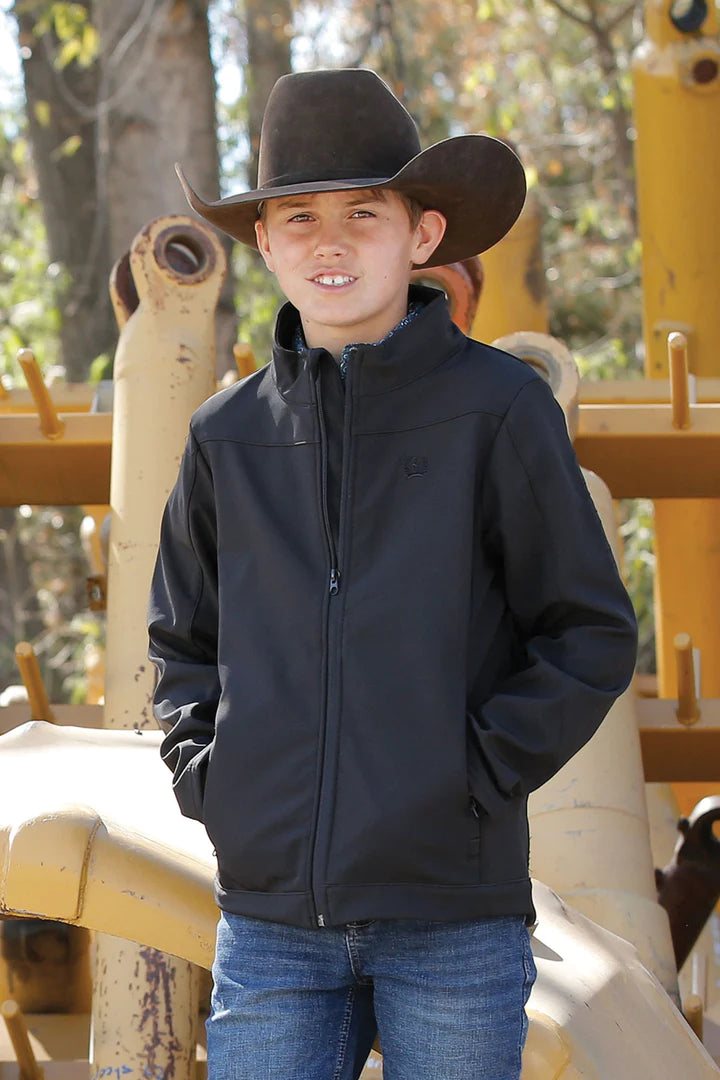 JACKET BOYS CINCH BLACK