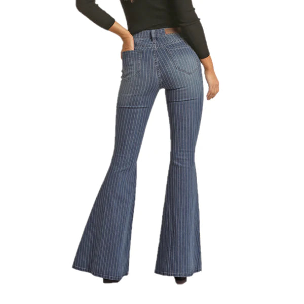 STRIPE HIGH RISE BELL BOTTOM