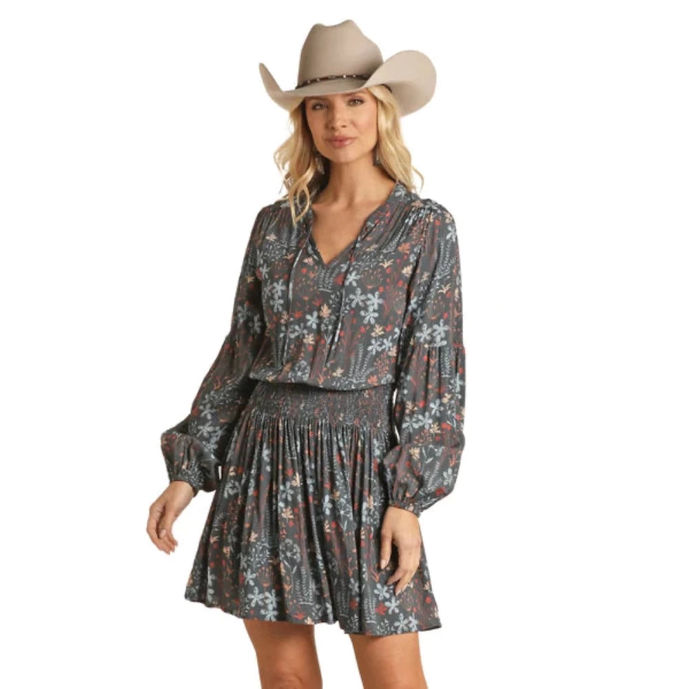 DRESS WITH FLORAL PRINT
